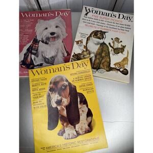 Vintage Woman’s Day Magazine 1960s Lot Of 3 Mod Retro Ephemera Ads Coupons